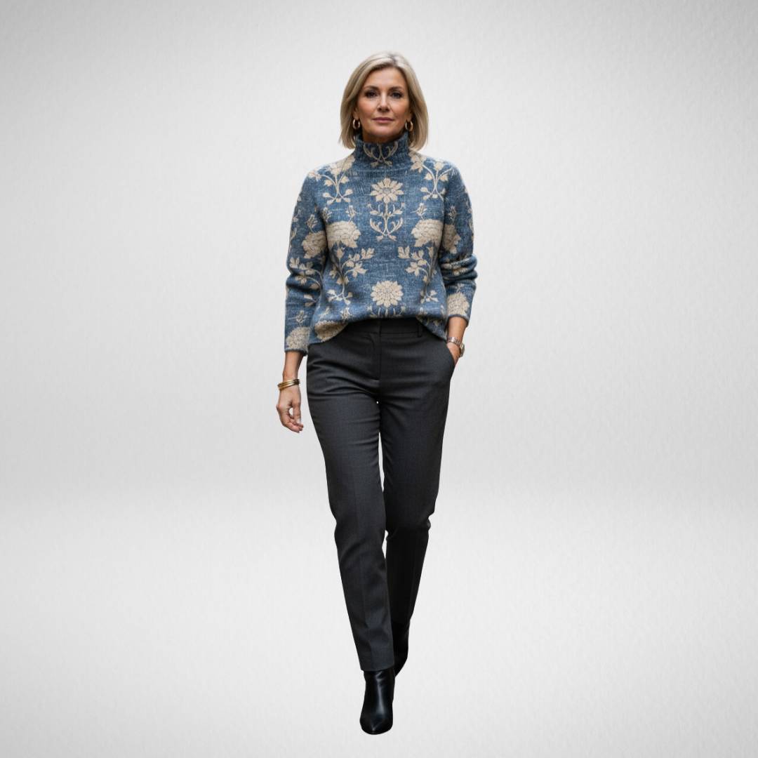 Daphné | Pull Tricoté en Laine Mérinos