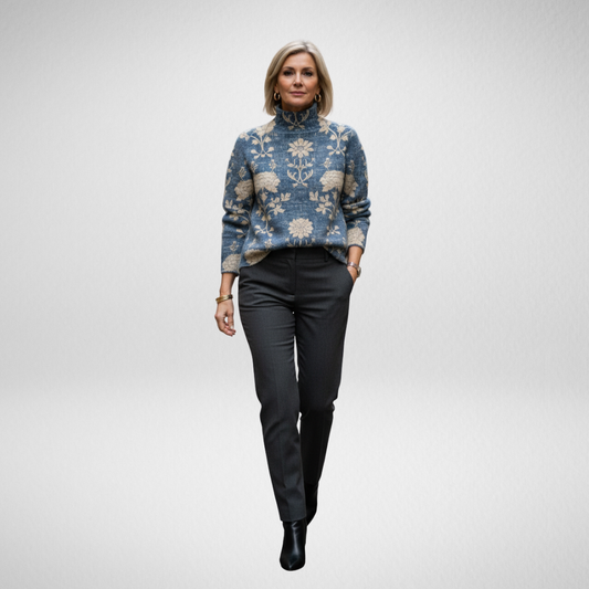 Daphné | Pull Tricoté en Laine Mérinos