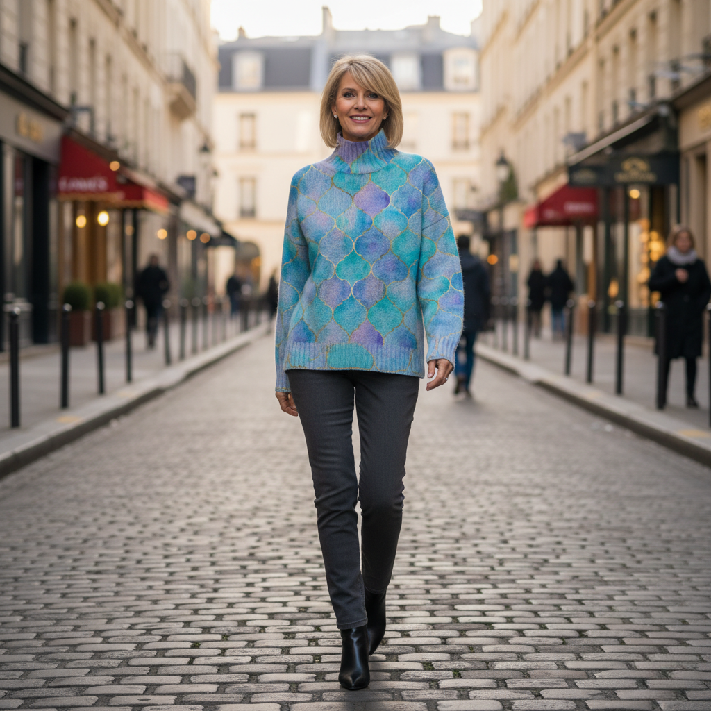 Marcelline | Pull Laine Tricotée Luxe