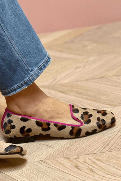 Yvonne | Leopard Print Loafers