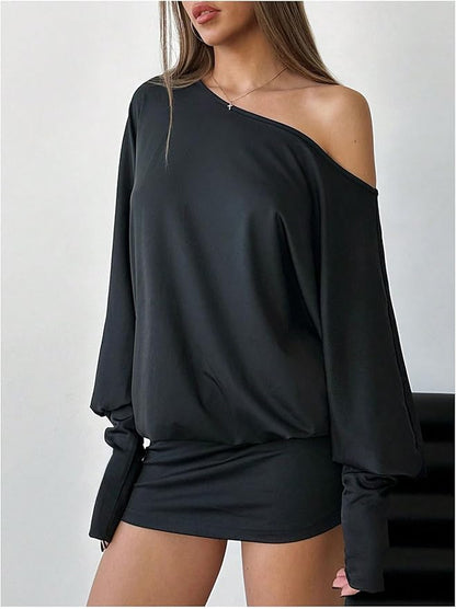 Off Shoulder - Mini Dress